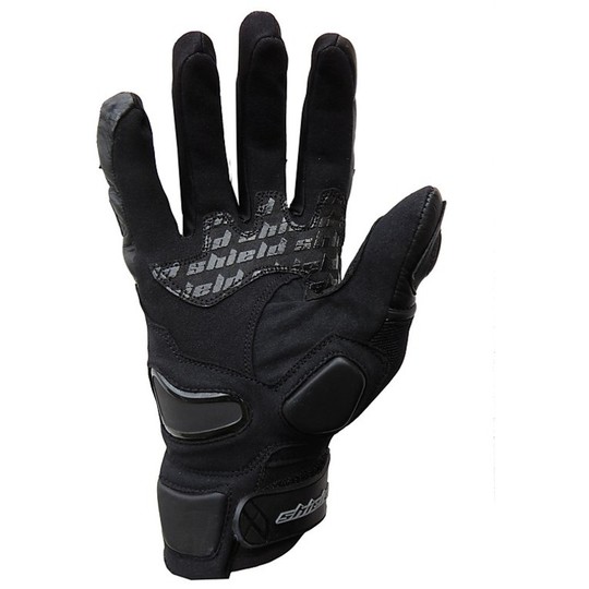 Summer Sport Leather Motorcycle Gloves With Sheild Guard Protectors