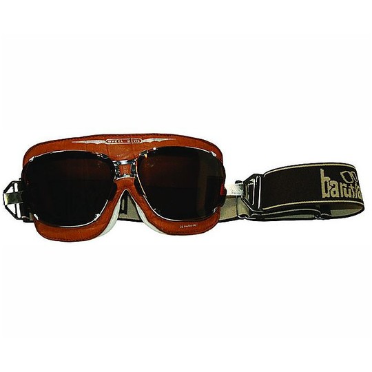 Sunglasses bike Baruffaldi Supercompetition with chrome frame and Crocco Leather