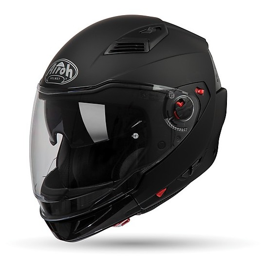 Sunroof Executive crossover motorcycle helmet Airoh Color Matte Black