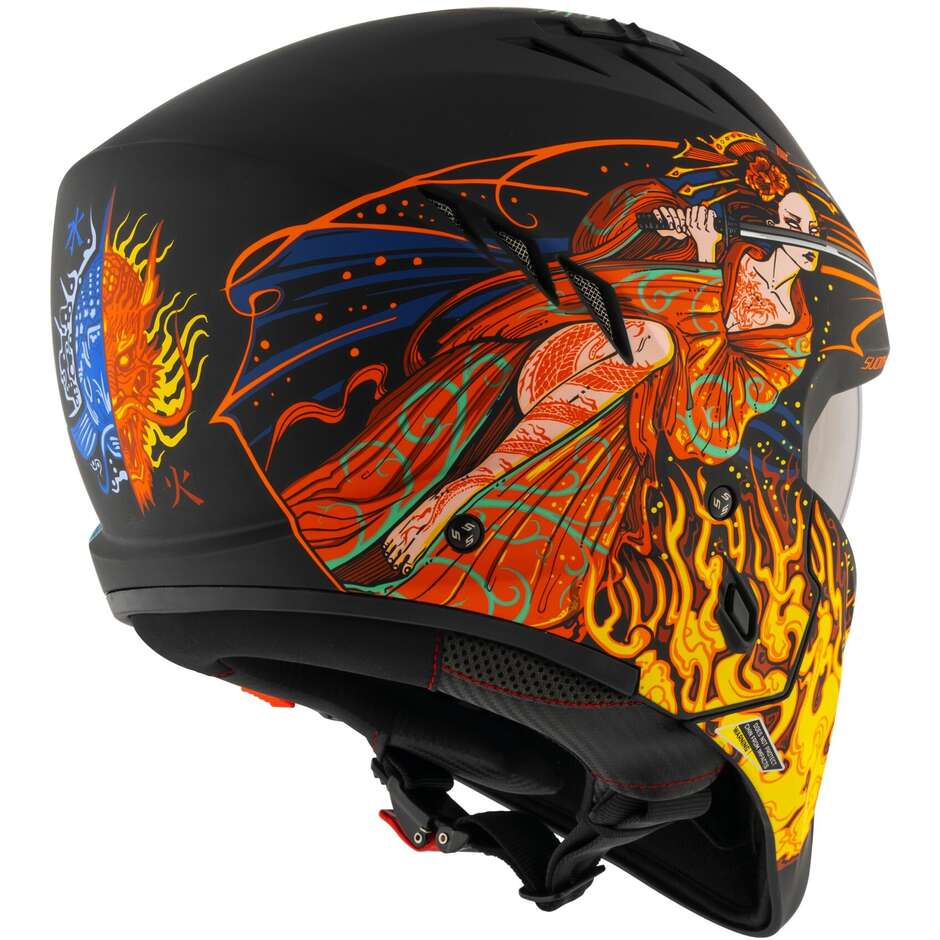 Suomy ARMOR MIZU KASAI Matt Motorcycle Jet Helmet