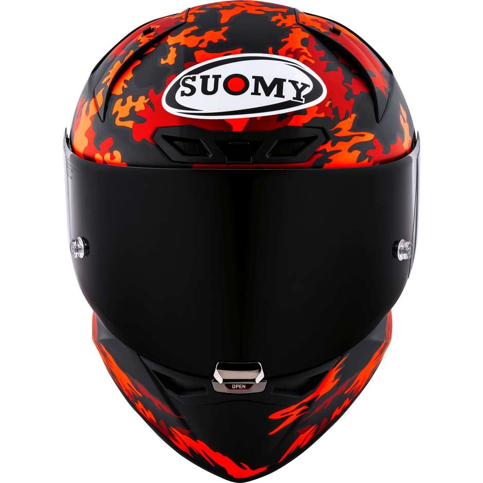 Suomy S1-XR GP BAGNAIA MONSTER REPL.2025 Matte FIM Full Face Racing Motorcycle Helmet