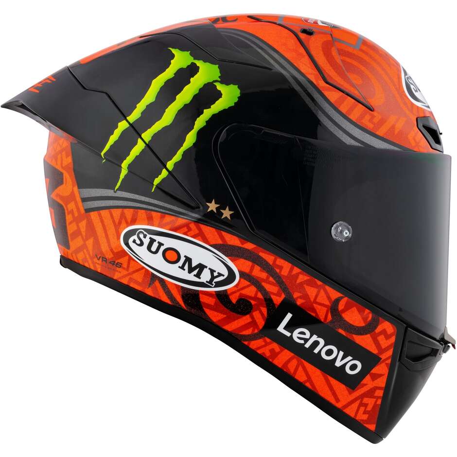 Suomy S1-XR GP BAGNAIA MONSTER REPLICA+ Racing Full Face Motorcycle Helmet -FIM