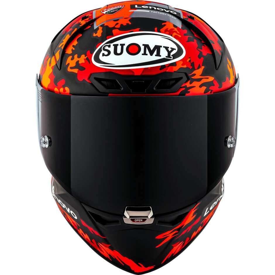 Suomy S1-XR GP BAGNAIA REPL.2025 Mattierter Integralhelm für Rennmotorräder