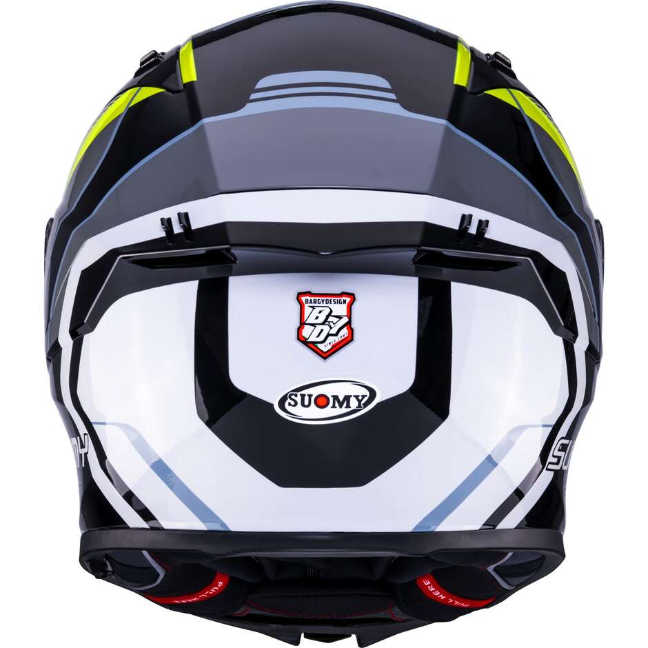 Suomy SPEEDSTAR 2 PARALLAX Integralhelm für Motorrad, Gelb