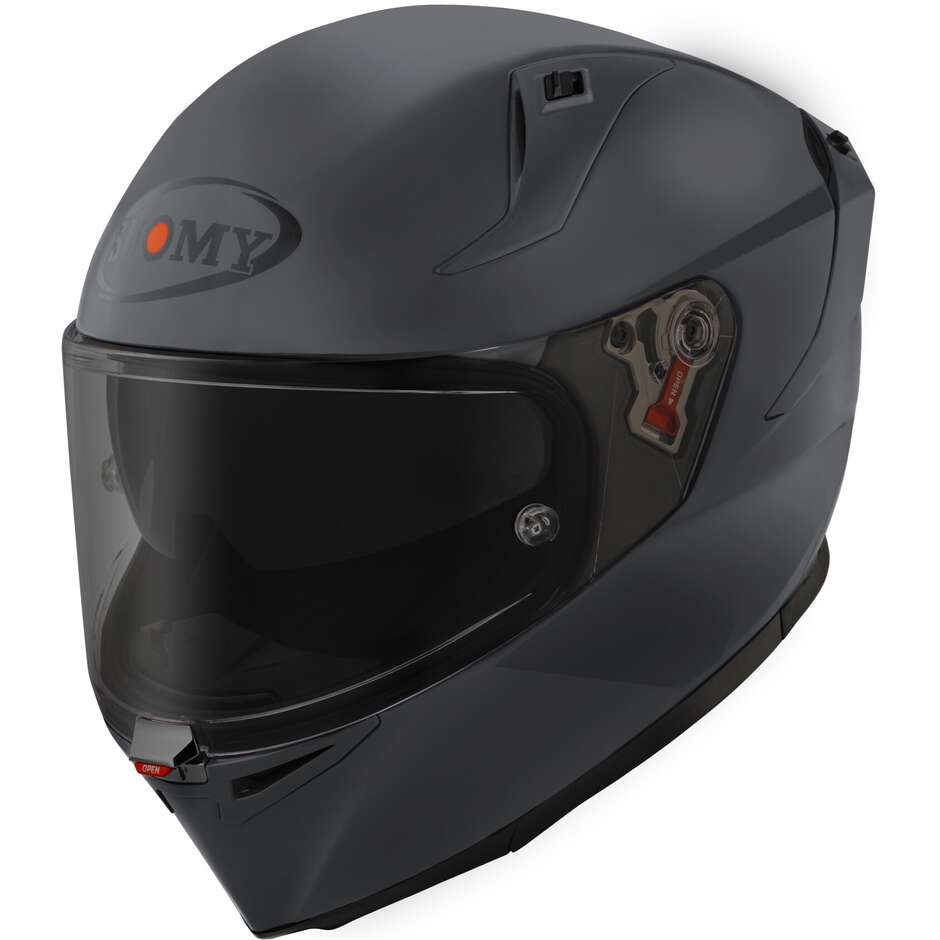 Casque de moto intégral Suomy SPEEDSTAR 2 PLAIN noir mat