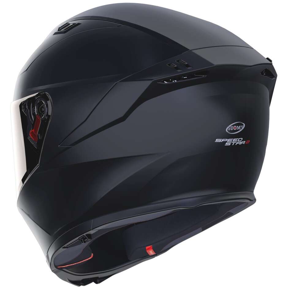 Casque de moto intégral Suomy SPEEDSTAR 2 PLAIN noir mat