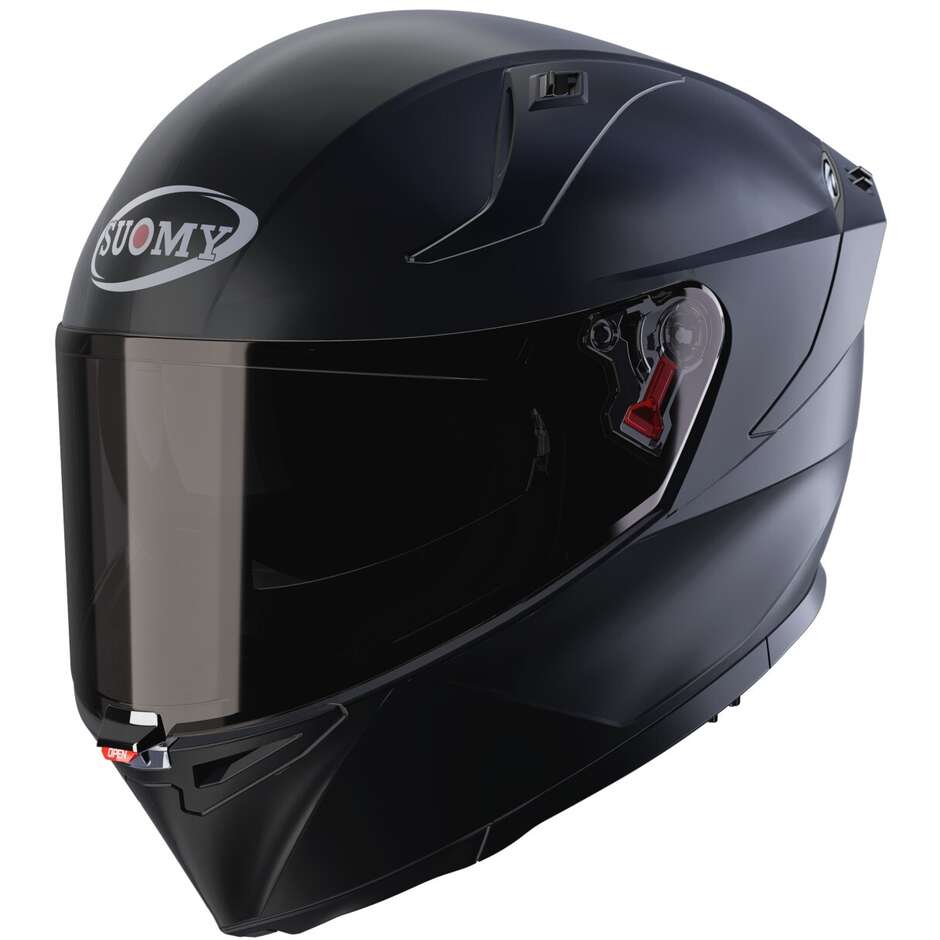 Casque de moto intégral Suomy SPEEDSTAR 2 PLAIN noir mat