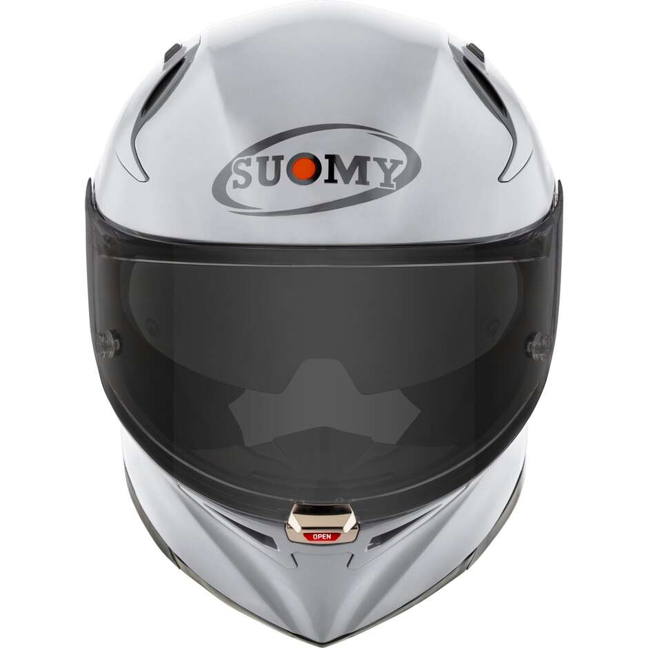 Suomy SPEEDSTAR 2 PLAIN Integral-Motorradhelm Weiß