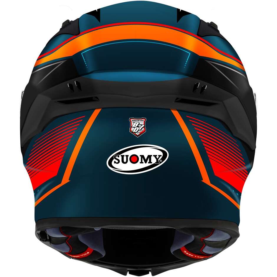 Suomy SPEEDSTAR 2 VISUAL Full Face Motorcycle Helmet Matt Orange