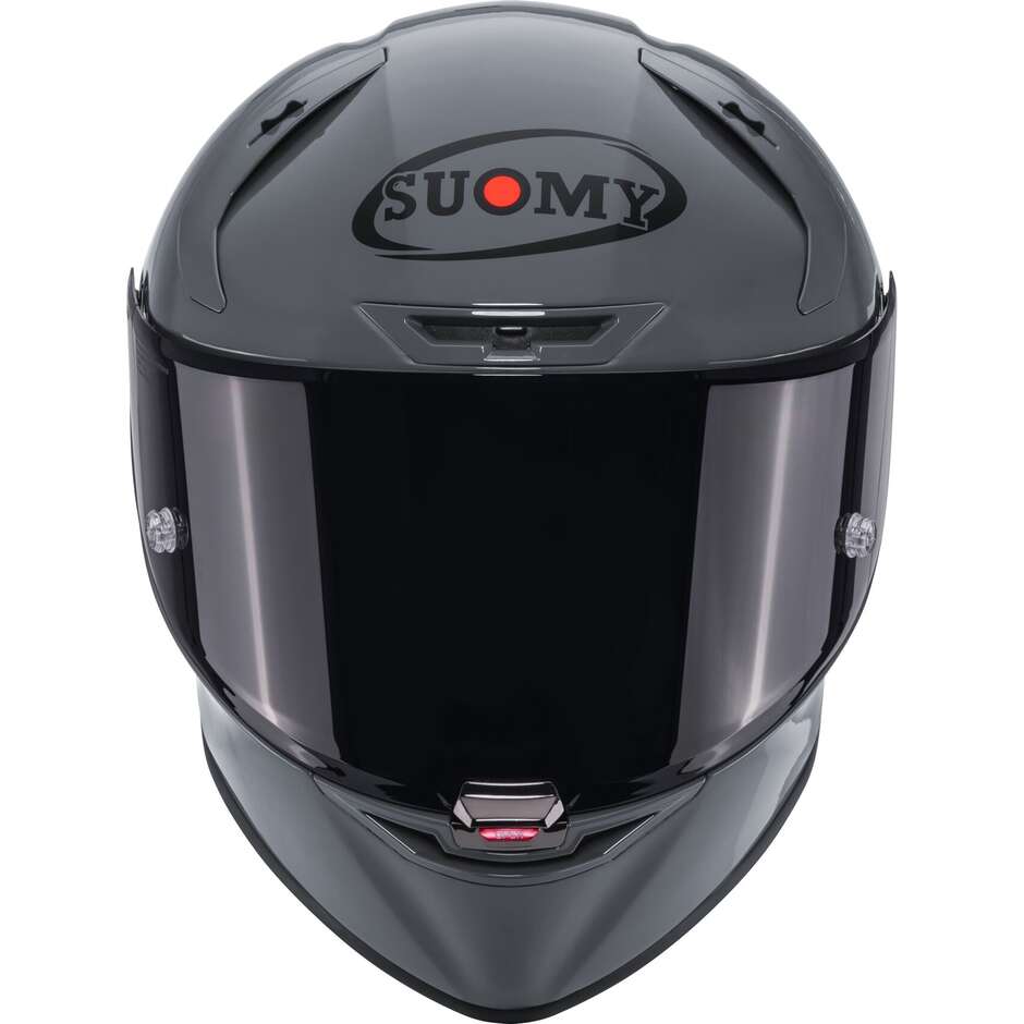 Suomy SR-GP EVO PLAIN Grl Integralhelm für Rennmotorräder, Grau