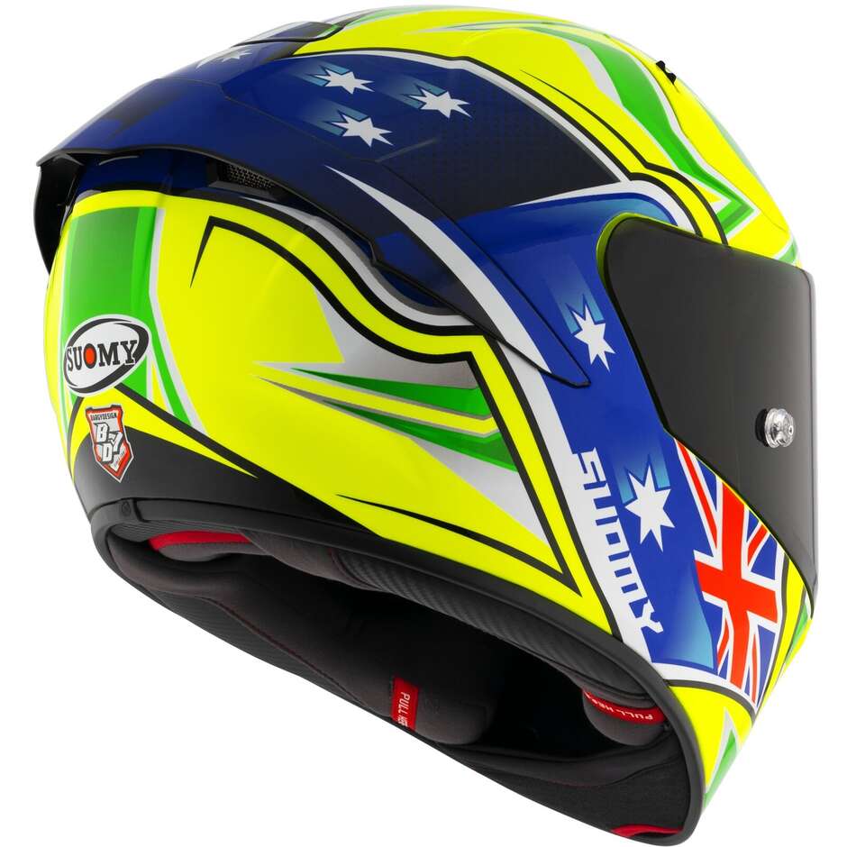 Suomy SR-GP EVO TOPRACER Integral Racing Motorcycle Helmet