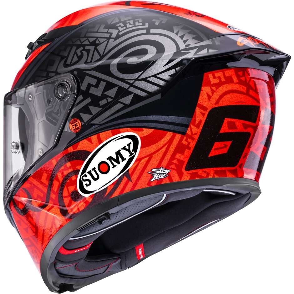 Suomy STELLAR 2 BAGNAIA REPLICA 2023 Integralhelm für Motorradfahrer