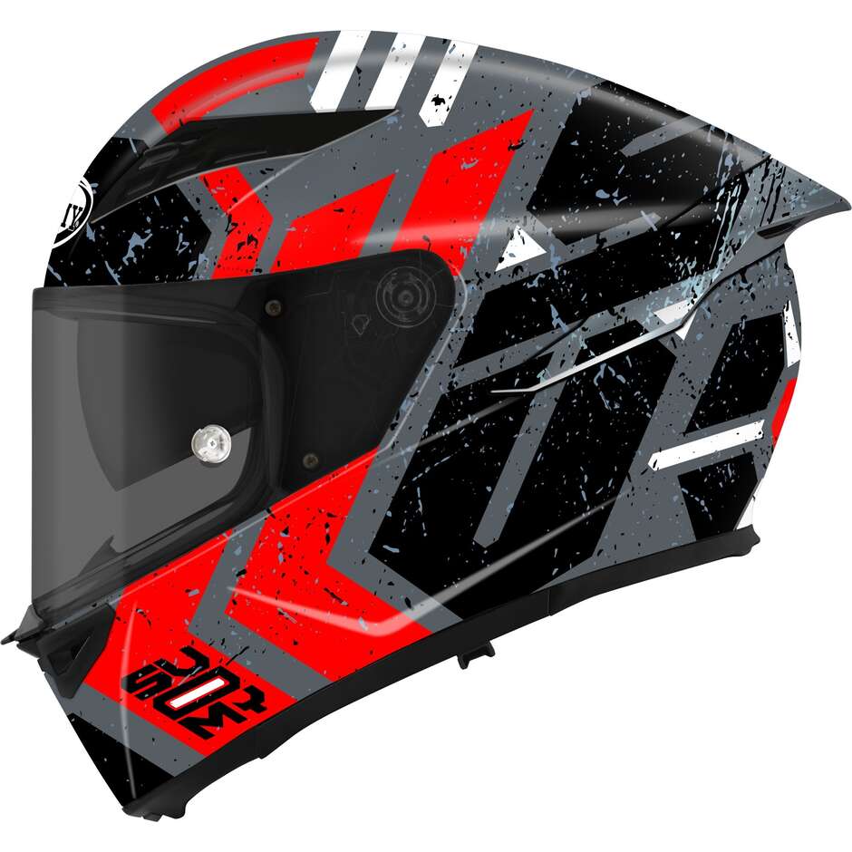 Suomy STELLAR 2 ENTROPY Full Face Motorcycle Helmet Matt Red
