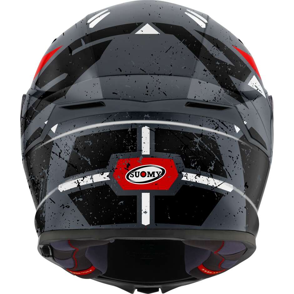 Suomy STELLAR 2 ENTROPY Mattroter Integral-Motorradhelm