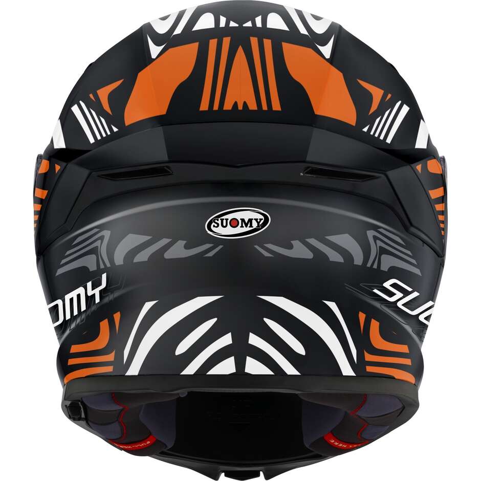 Suomy STELLAR 2 MOLTEN Orange Integral-Motorradhelm