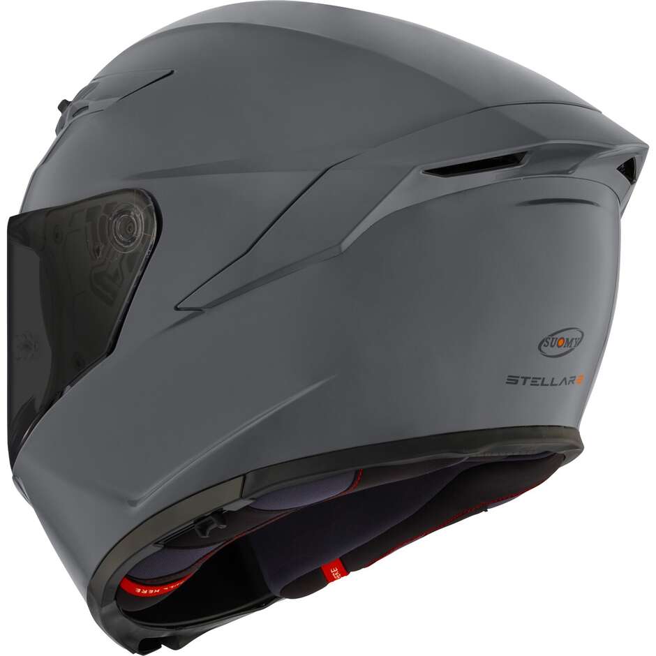 Suomy STELLAR 2 PLAIN GRL Integraler Motorradhelm Grau