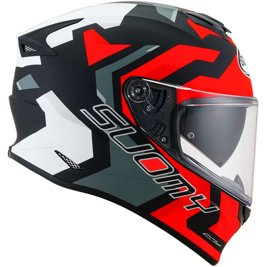 Suomy STELLAR SWIFT Integral Motorcycle Helmet Matt Red