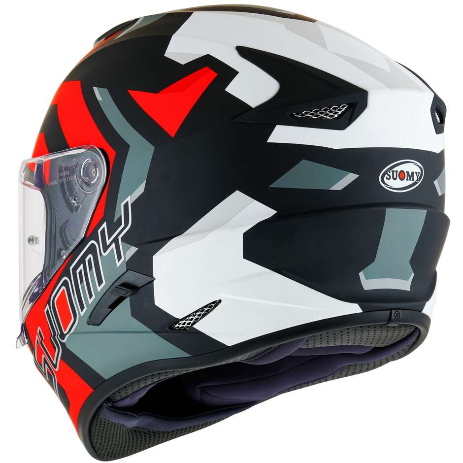Suomy STELLAR SWIFT Integral Motorcycle Helmet Matt Red