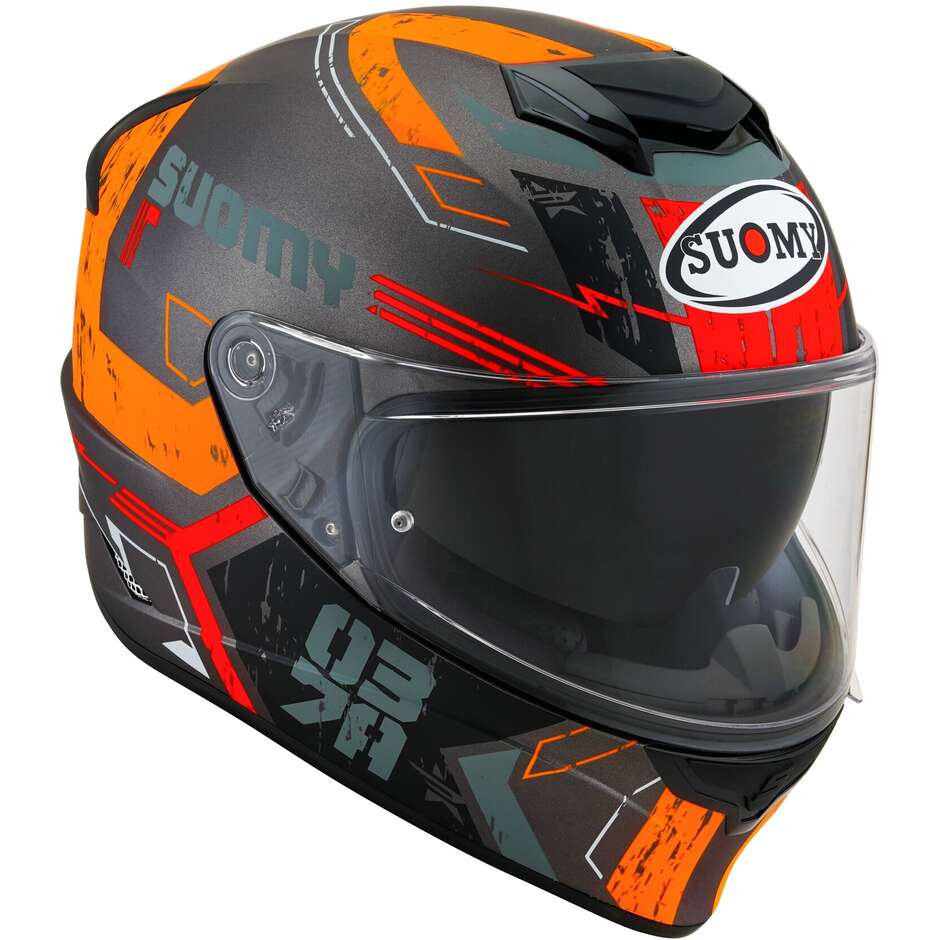 Suomy STELLAR VIGOR Integral Motorcycle Helmet Matt Anthracite