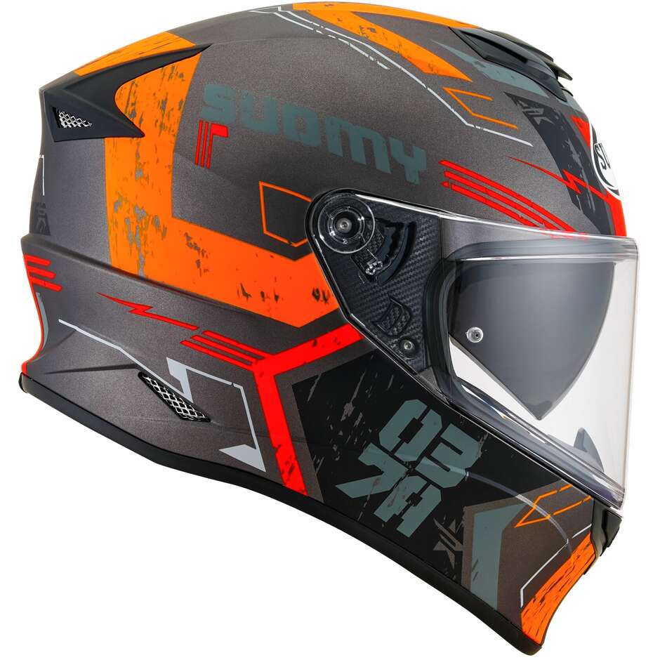 Suomy STELLAR VIGOR Integral Motorcycle Helmet Matt Anthracite