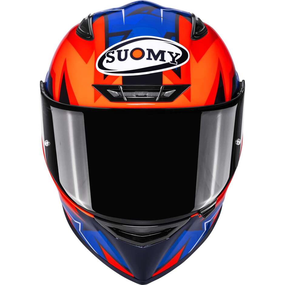 Suomy TRACK-1 FIRESTORM Full Face Motorcycle Helmet