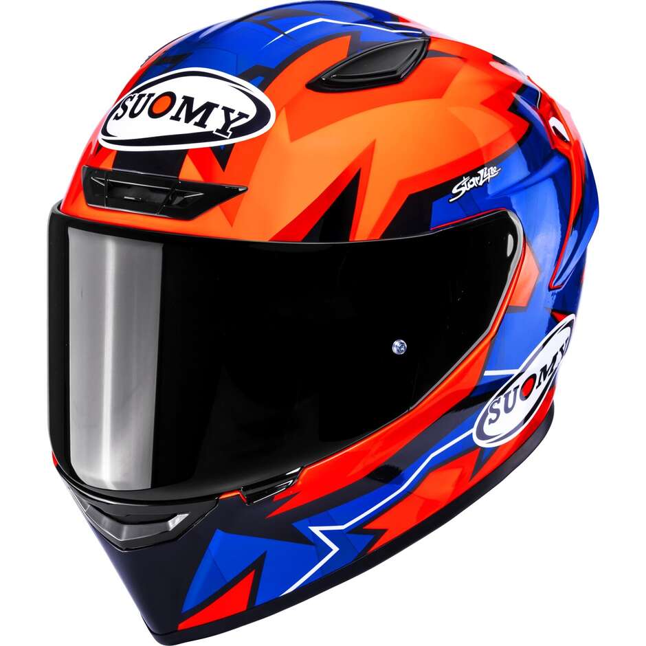 Suomy TRACK-1 FIRESTORM Integralhelm für Motorradfahrer