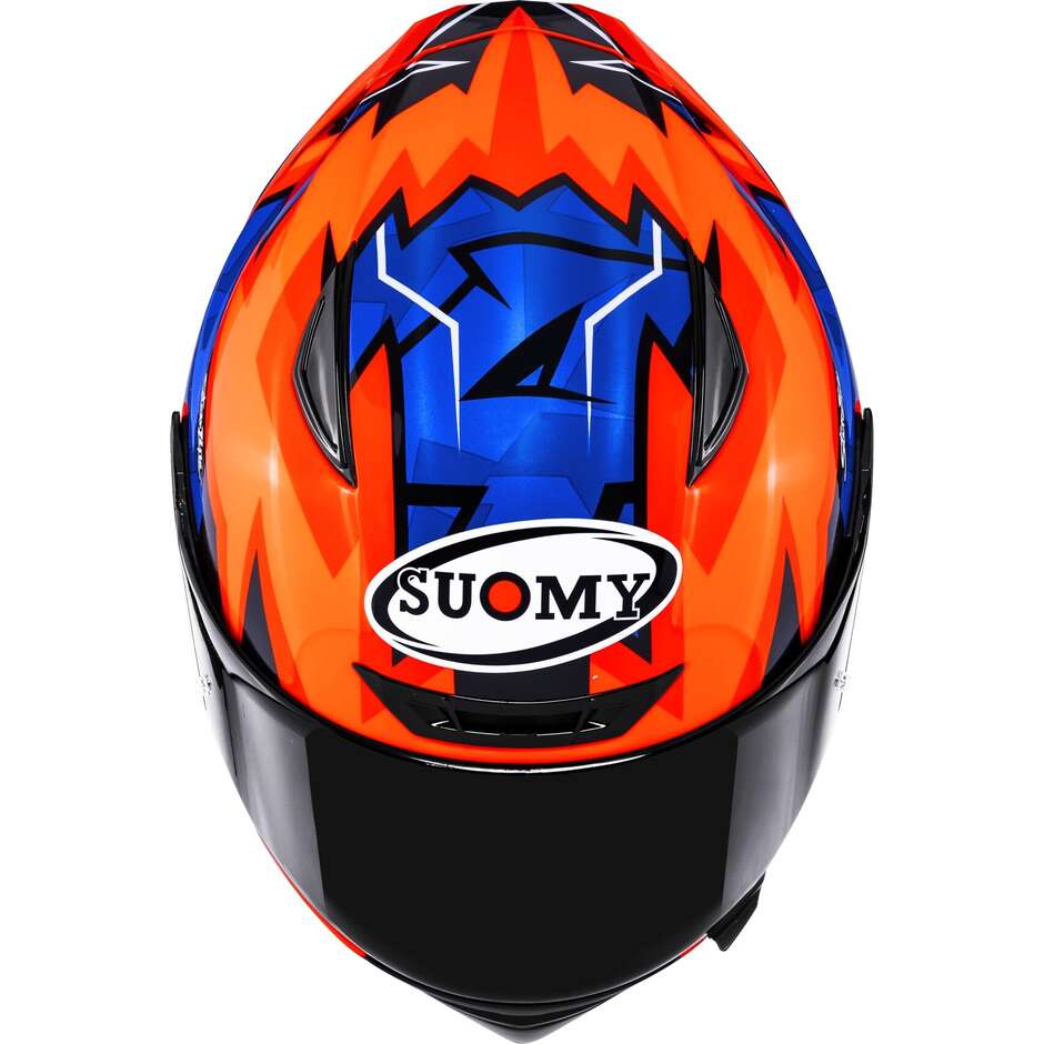 Suomy TRACK-1 FIRESTORM Integralhelm für Motorradfahrer
