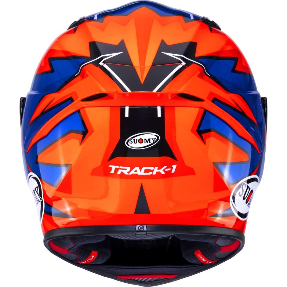 Suomy TRACK-1 FIRESTORM Integralhelm für Motorradfahrer