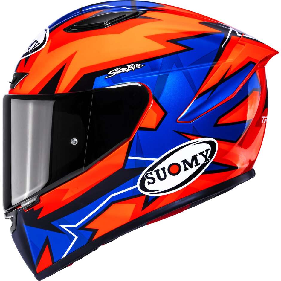 Suomy TRACK-1 FIRESTORM Integralhelm für Motorradfahrer