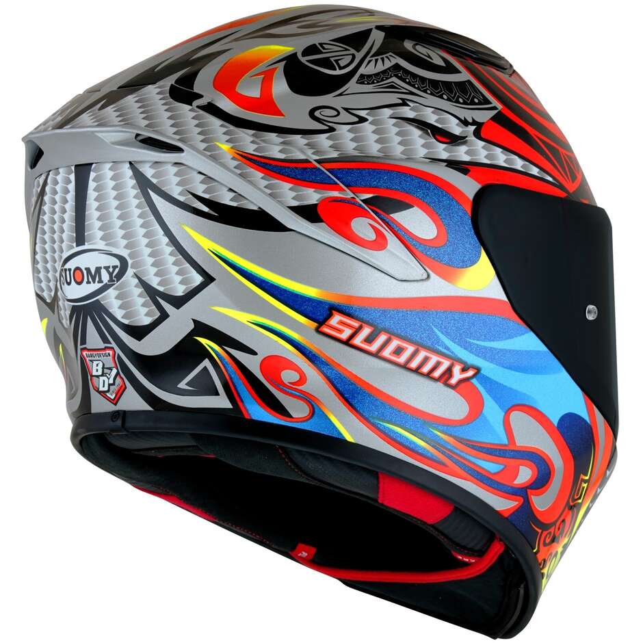 Suomy TRACK-1 FLYING Integral Racing Motorcycle Helmet