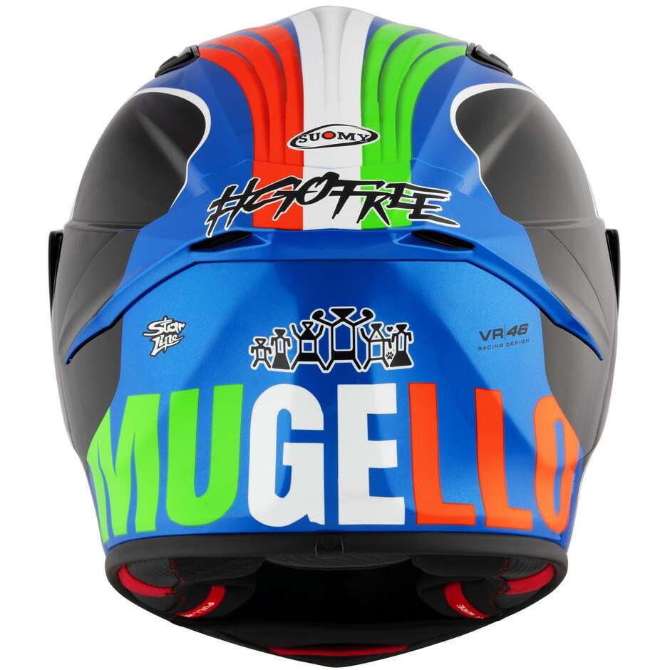 Suomy TRACK-1 Integral Motorcycle Helmet PECCO MUGELLO 2022 (NO SPONSOR)