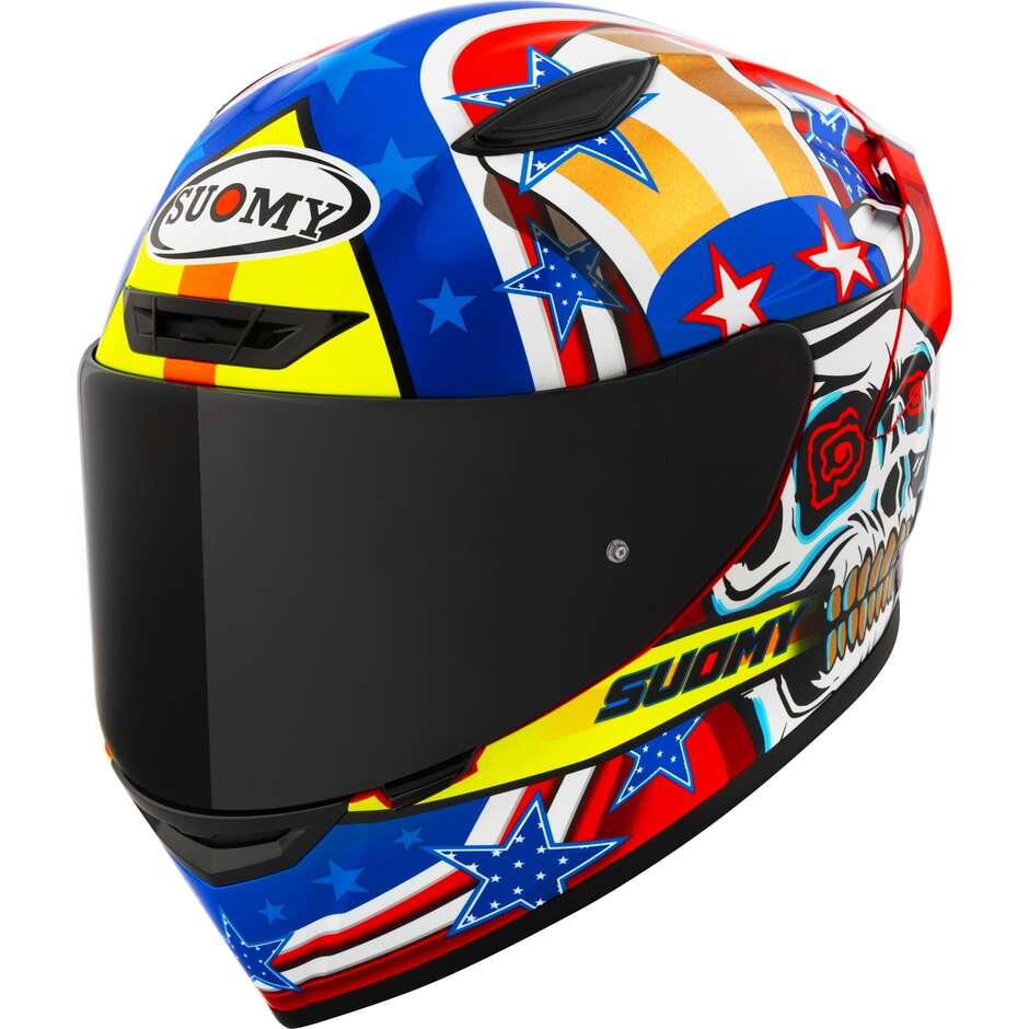 Suomy TRACK-1 RIOT Full Face Motorcycle Helmet