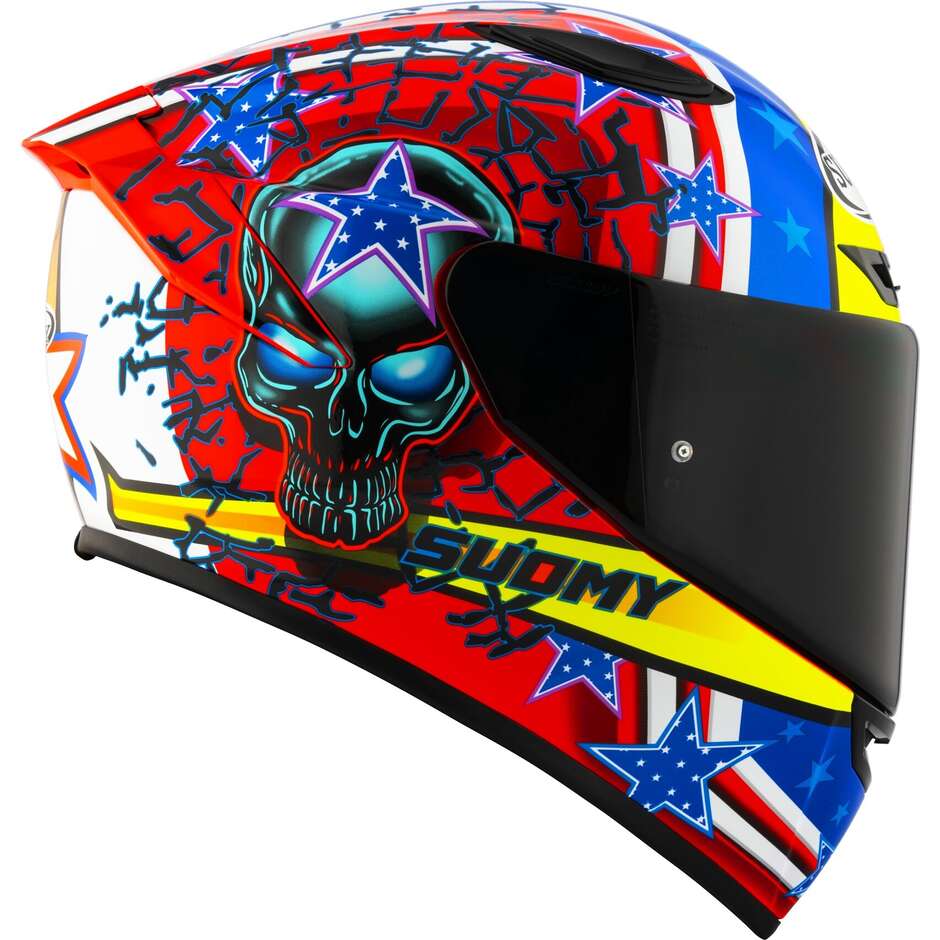 Suomy TRACK-1 RIOT Full Face Motorcycle Helmet