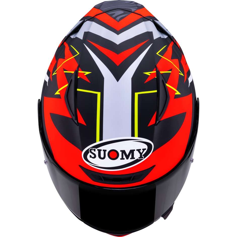 Suomy TRACK-1 SAM LOWES REPL.2025 Full Face Motorcycle Helmet Matte Red
