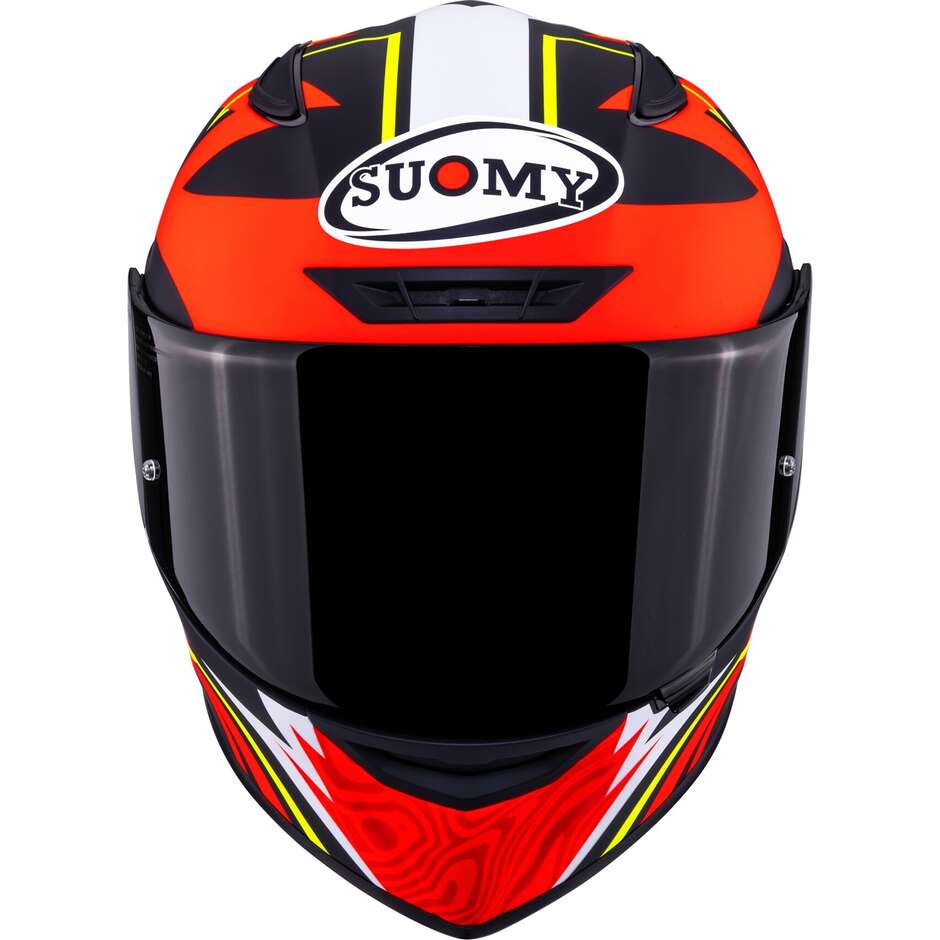 Suomy TRACK-1 SAM LOWES REPL.2025 Full Face Motorcycle Helmet Matte Red