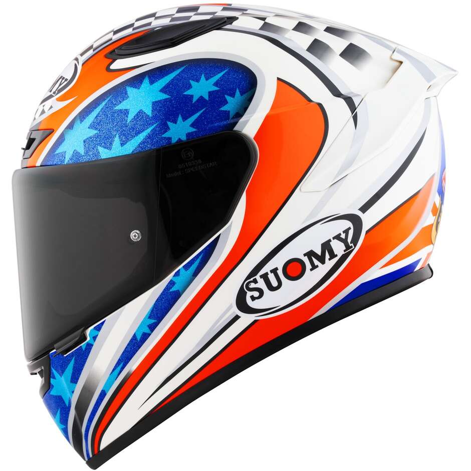 Suomy TRACK-1 TROY BAYLISS REPLICA 2002 Integral Motorcycle Helmet