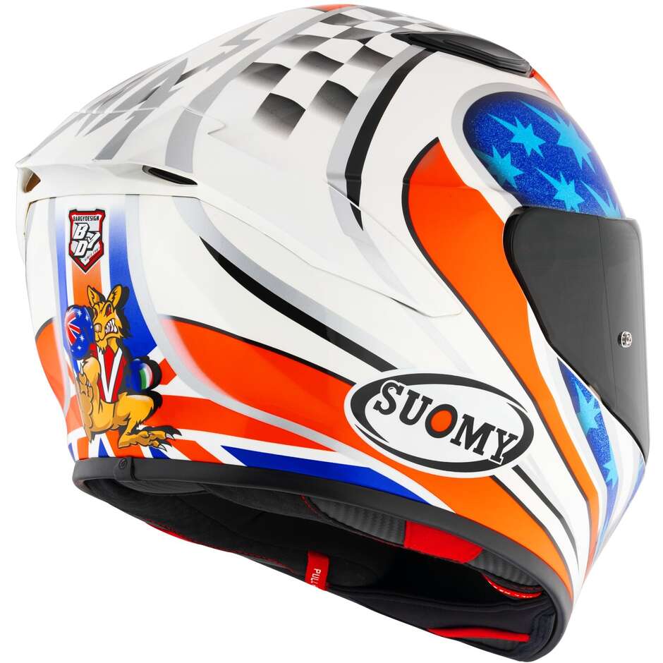 Suomy TRACK-1 TROY BAYLISS REPLICA 2002 Integral Motorcycle Helmet