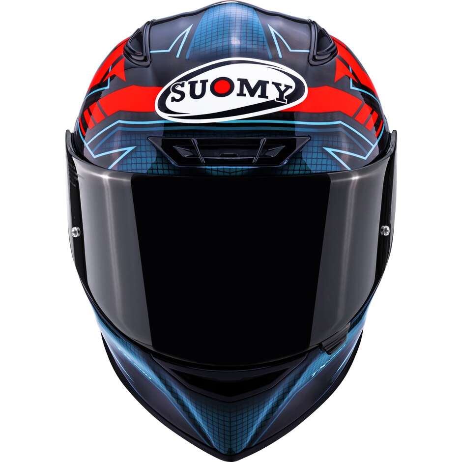 Suomy TX-PRO FLAWLESS Integralhelm für Motorrad, Rot