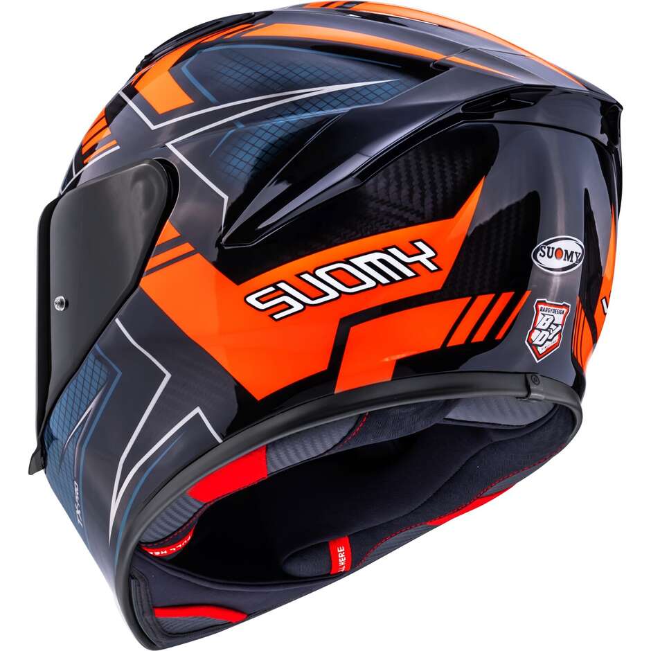 Suomy TX-PRO FLAWLESS Integralhelm für Motorradfahrer, Orange