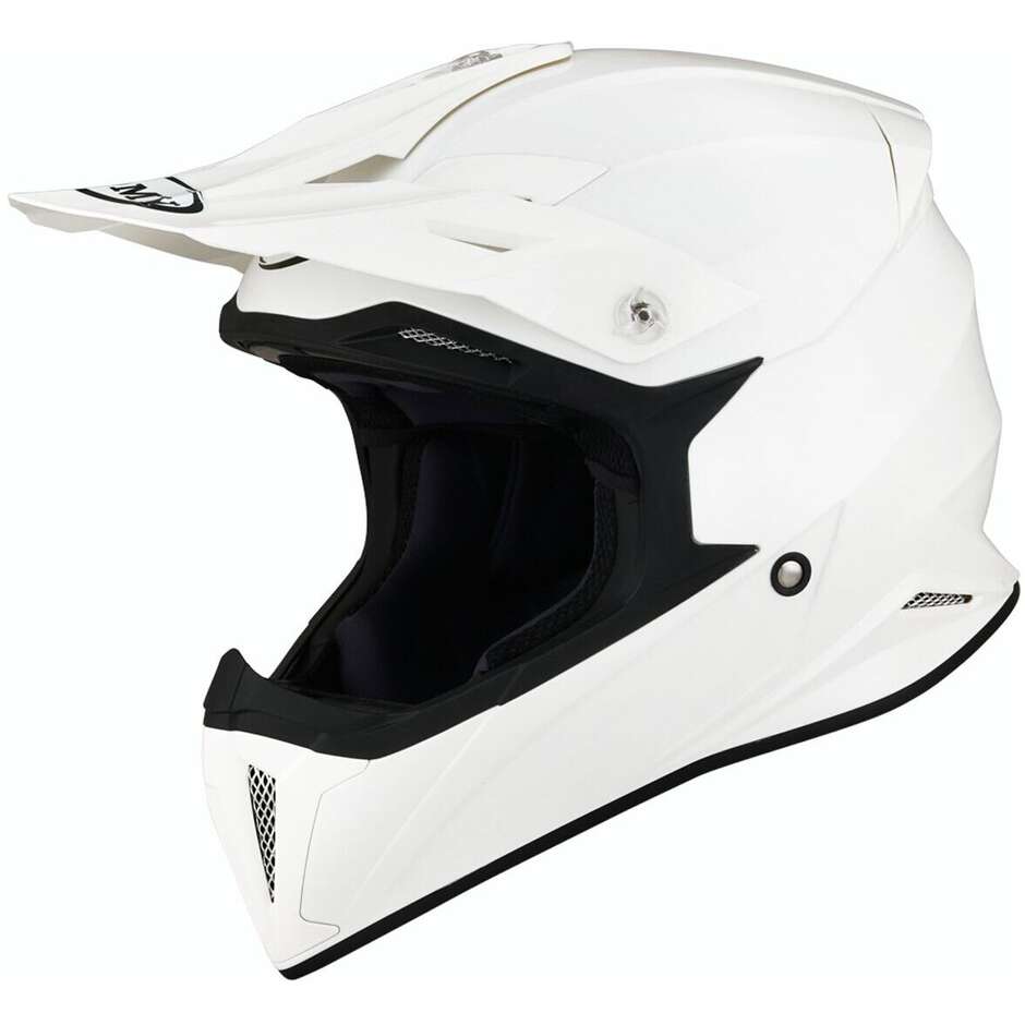 Suomy X-WING PLAIN Cross Enduro Motorradhelm Weiß