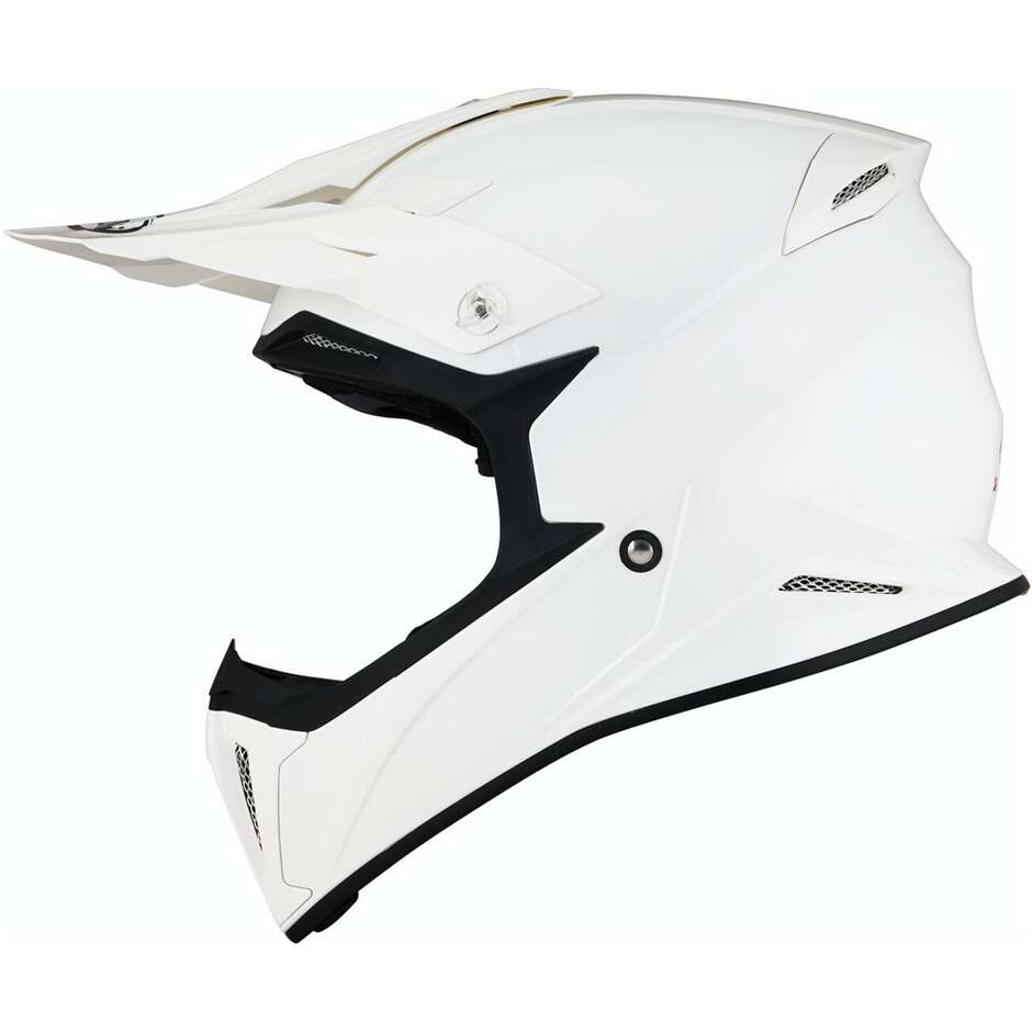Suomy X-WING PLAIN Cross Enduro Motorradhelm Weiß