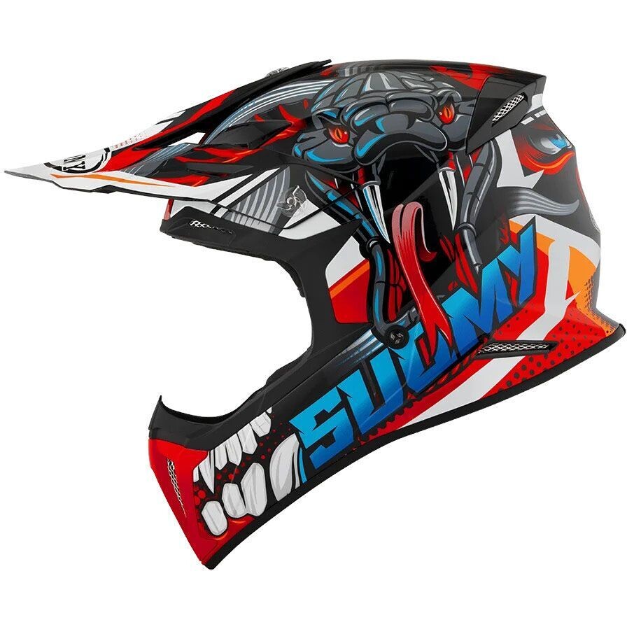 Suomy X-WING SNAKE Cross Enduro Motorradhelm