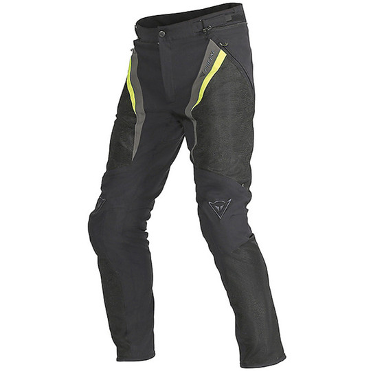 Super Moto Pants Dainese Drake Air Tex Black Yellow