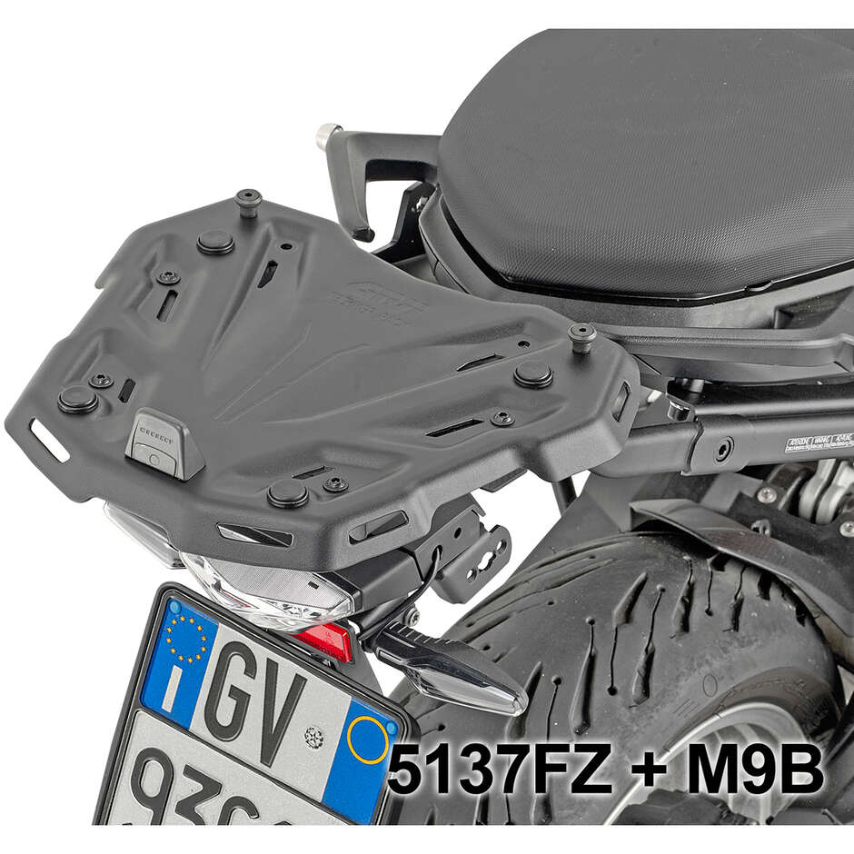 Support arrière Givi Monokey ou Monolock Top Case spécifique pour BMW F 900 XR / R (2020-24)