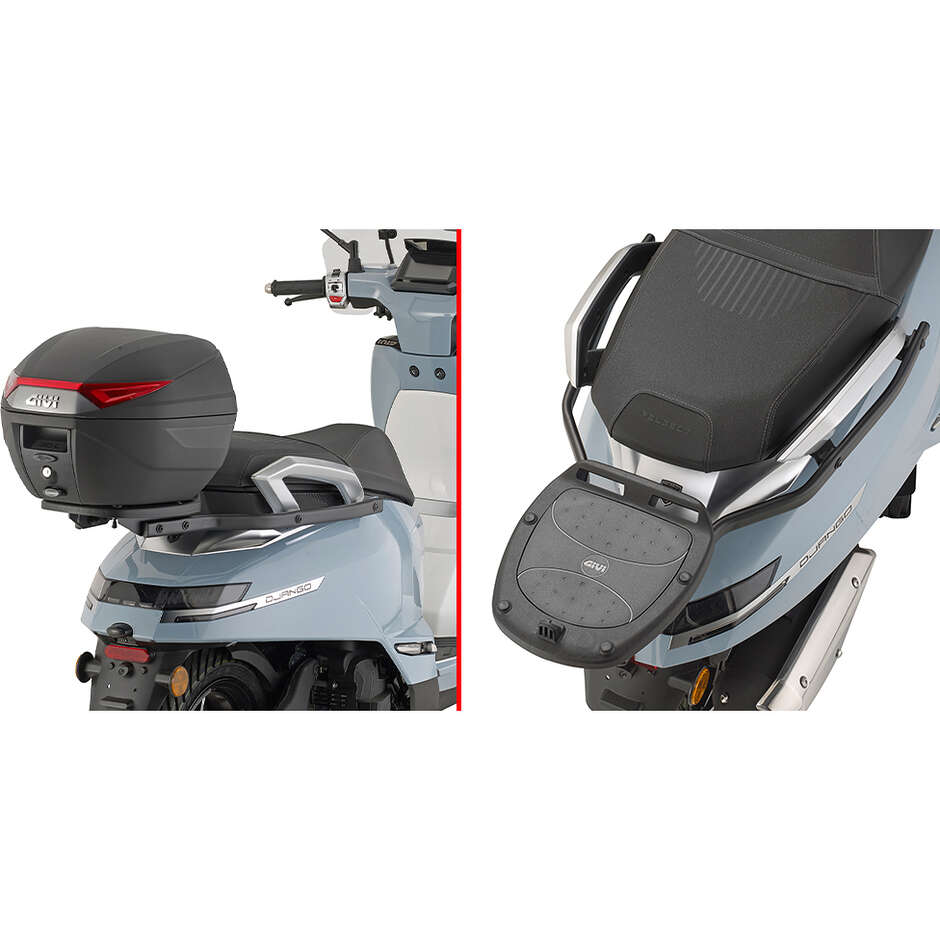 Support arrière pour top case GIVI SR5622 MONOLOCK pour PEUGEOT Django EVO 125 (25-26)