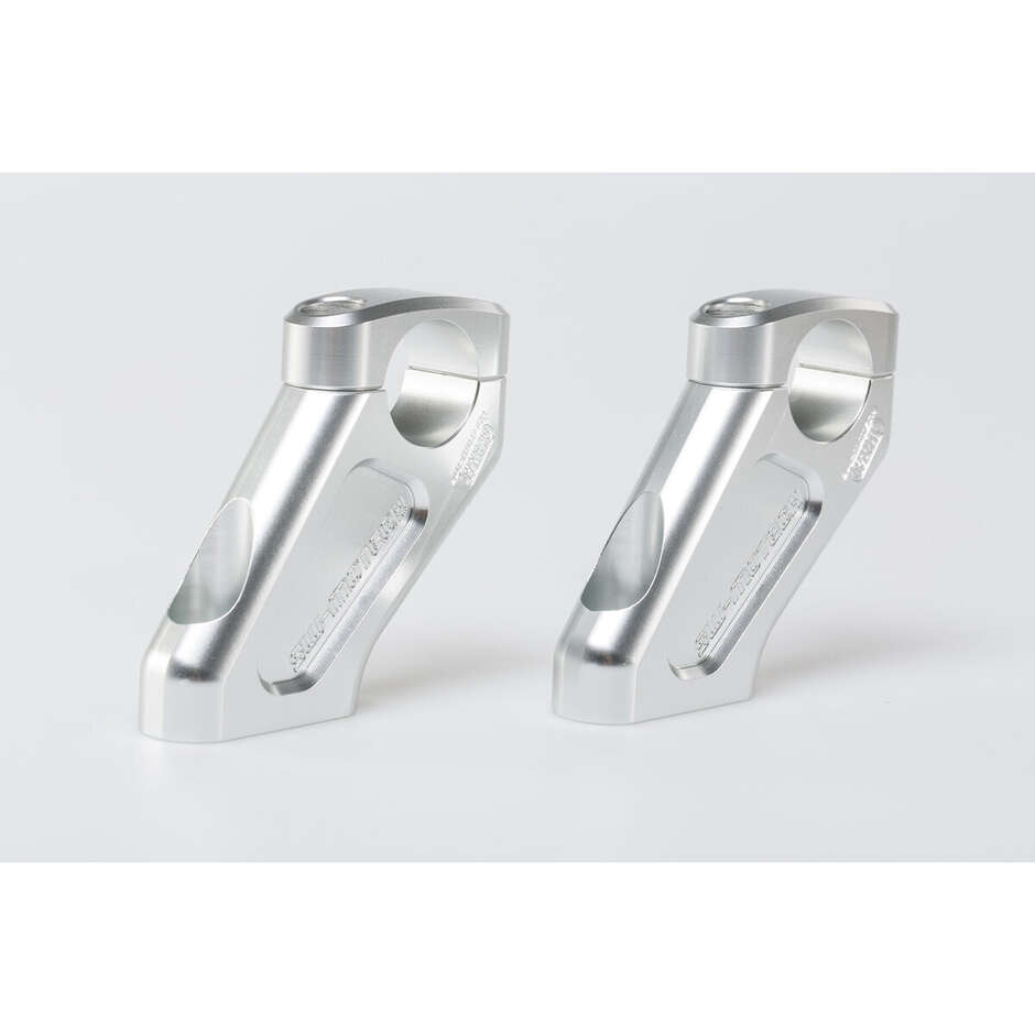 Support de guidon argenté SW-Motech LEH.07.039.12200/S pour BMW R1200GS
