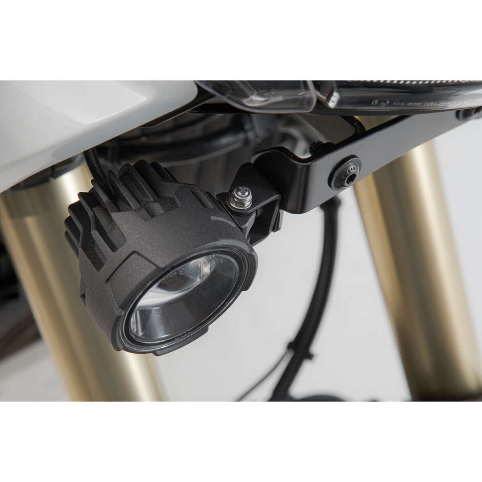 Support de phare noir Sw-Motech NSW.06.799.10000/B pour modèles Yamaha Tenere 700 (19-)