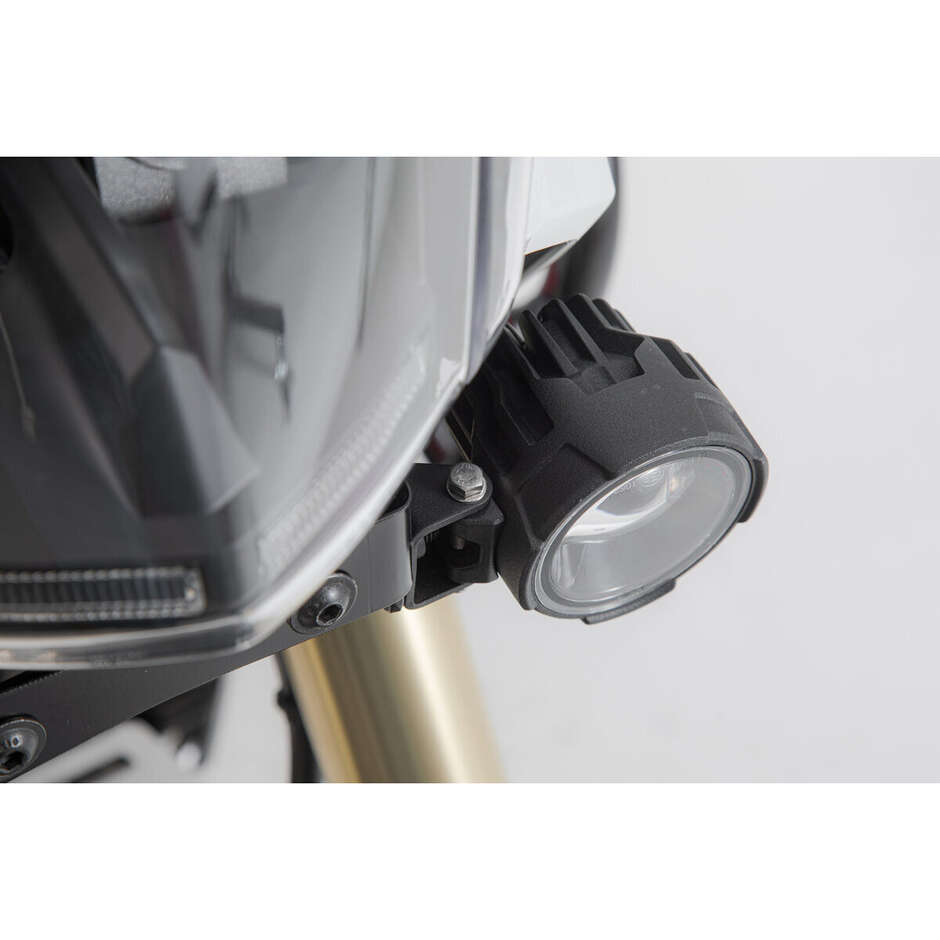 Support de phare noir Sw-Motech NSW.06.799.10000/B pour modèles Yamaha Tenere 700 (19-)