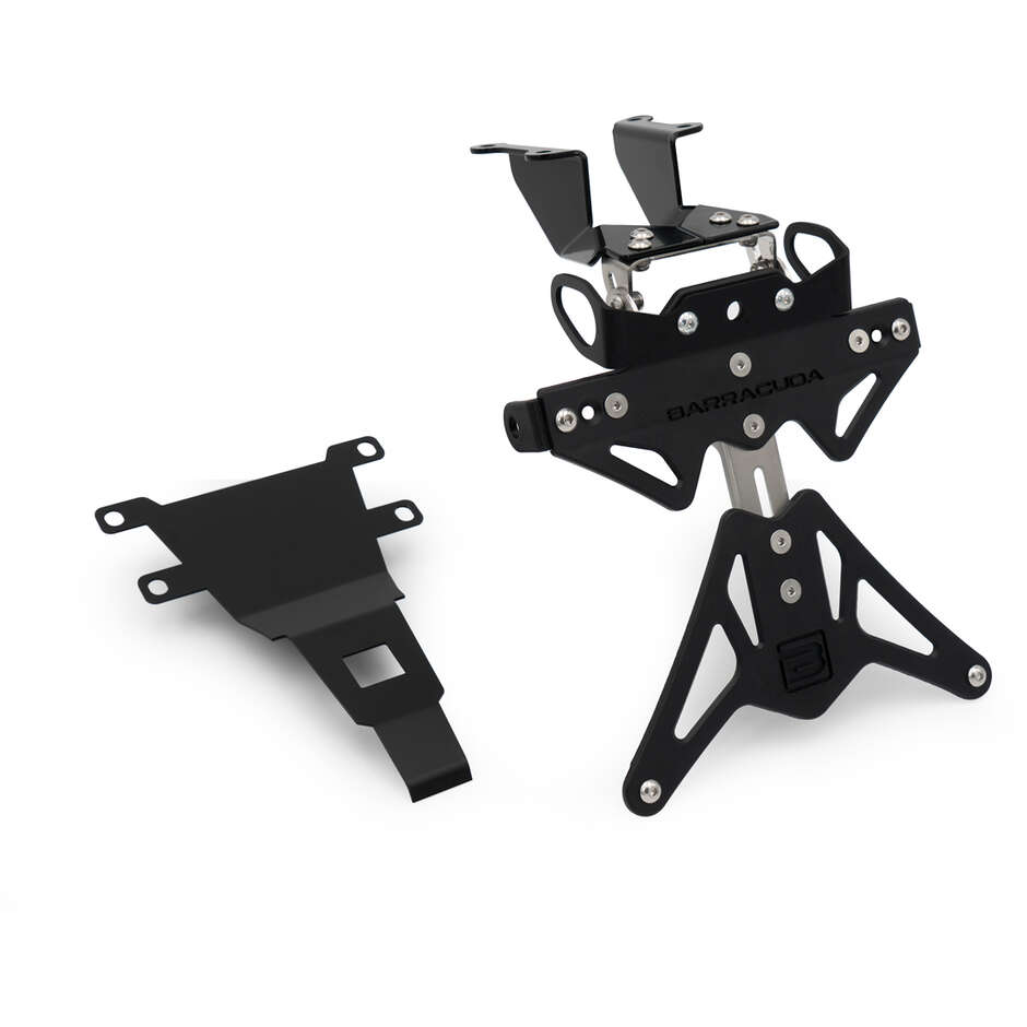 Support de plaque d'immatriculation Barracuda spécifique aux clignotants d'origine pour Yamaha MT-07 (2025)