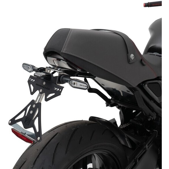 Support De Plaque D'Immatriculation Arrière Pour Yamaha XSR900 (2022-2023) - Éliminateur De Garde-Boue, Alliage D'Aluminium